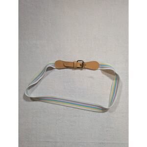 Stretchy rainbow small belt